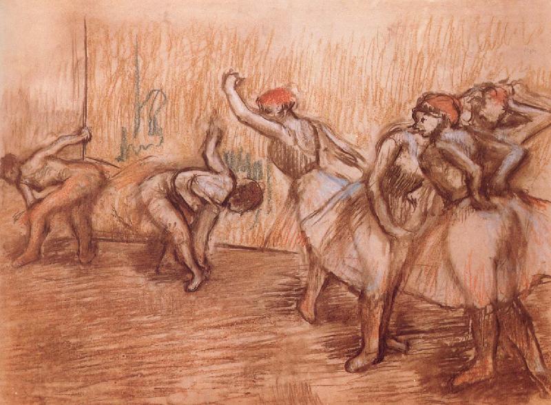 Edgar Degas dancers Spain oil painting art
